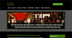 Desktop Screenshot of gsauto-mufflerkennesaw.com
